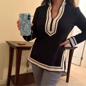 Tory Burch pullover sweater top TB size xs